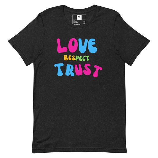 Love Respect Trust Women's t-shirt