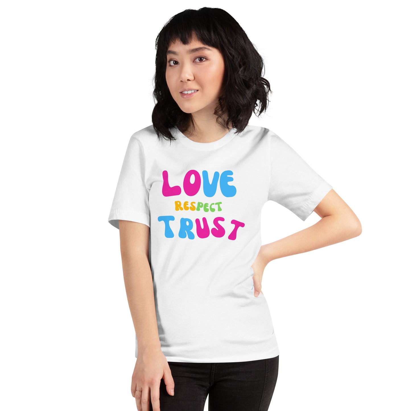 Love Respect Trust Women's t-shirt