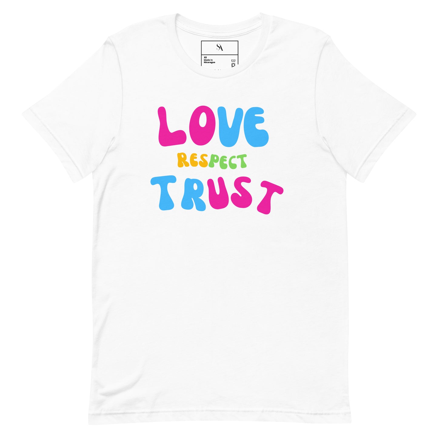 Love Respect Trust Women's t-shirt