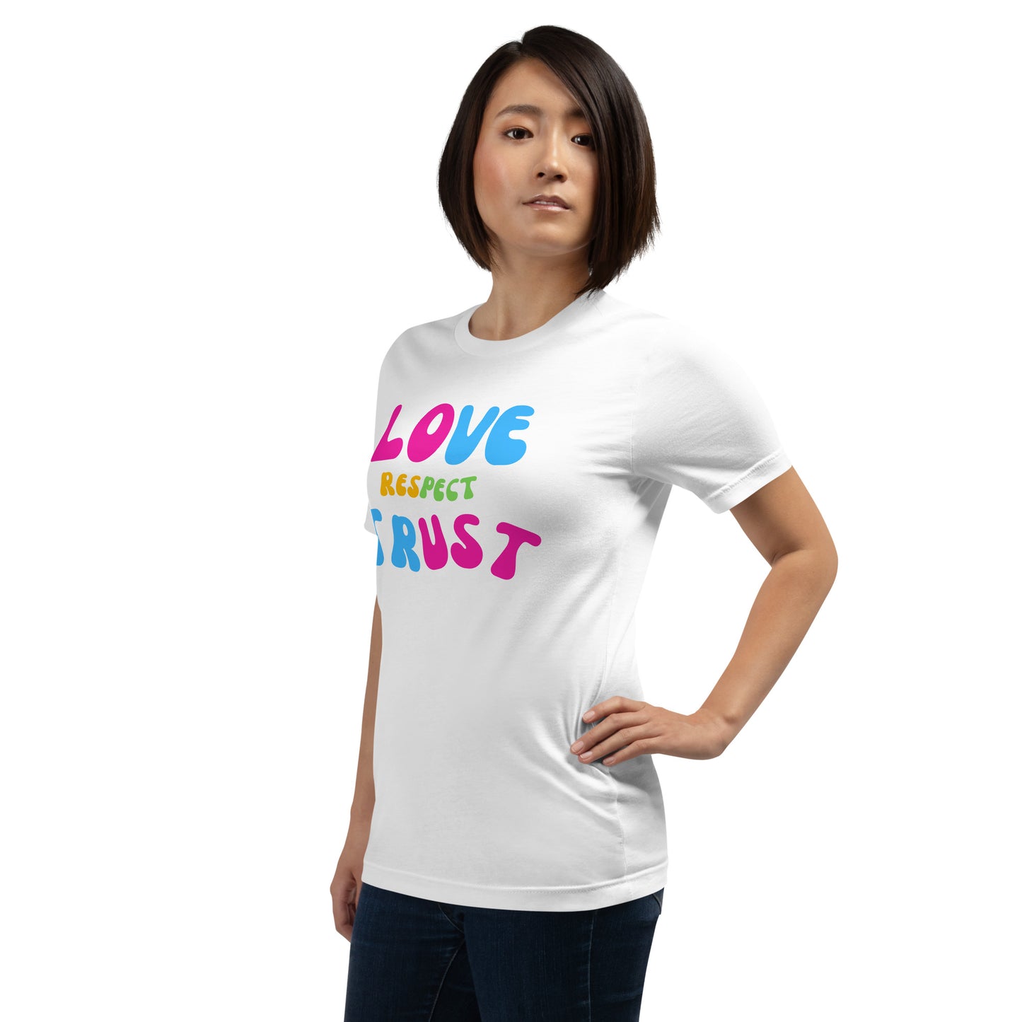 Love Respect Trust Women's t-shirt