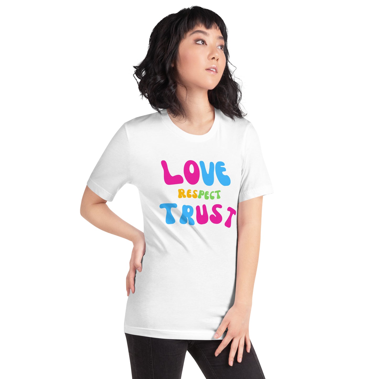 Love Respect Trust Women's t-shirt