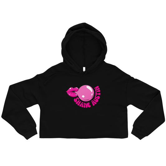 Bubble Gum Crop Hoodie