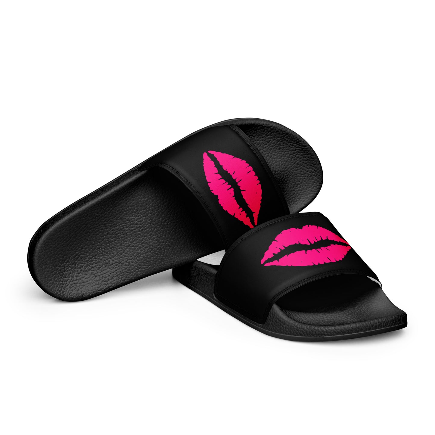 "Pink Lips" Women's slides