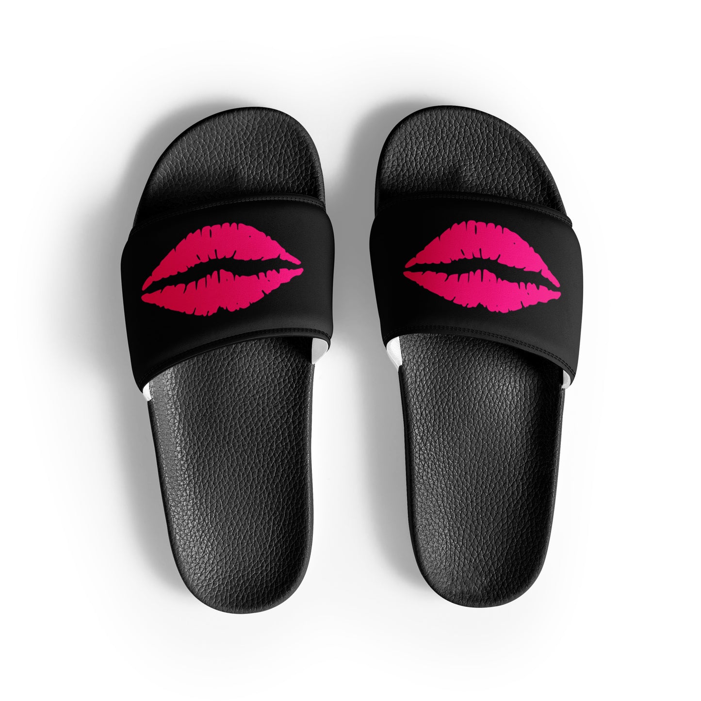 "Pink Lips" Women's slides