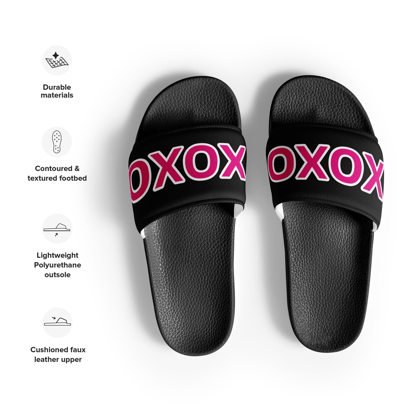 "XOXO" Women's slides