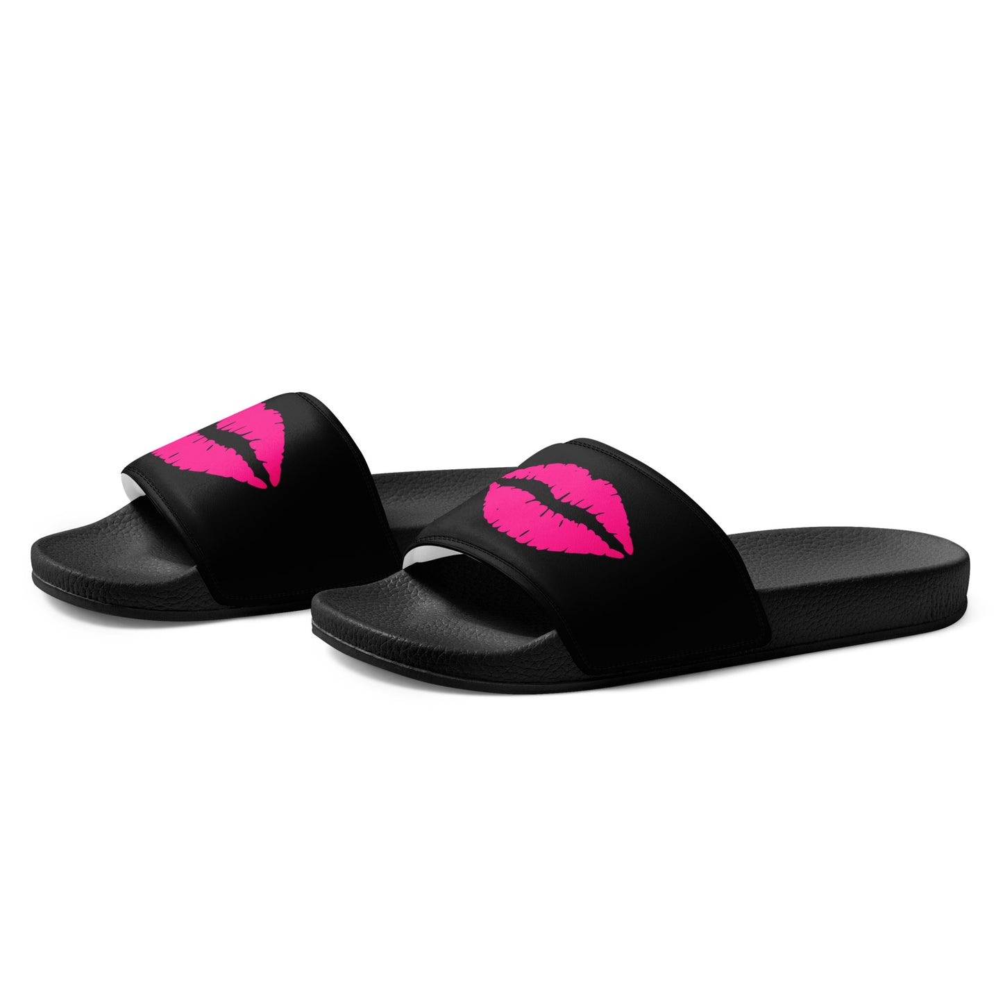 "Pink Lips" Women's slides