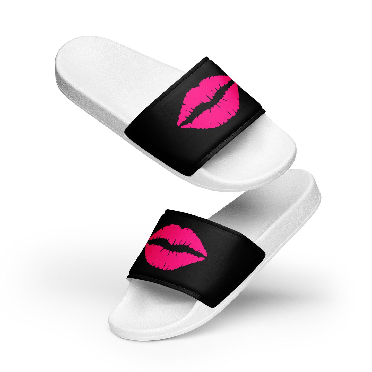 "Pink Lips" Women's slides