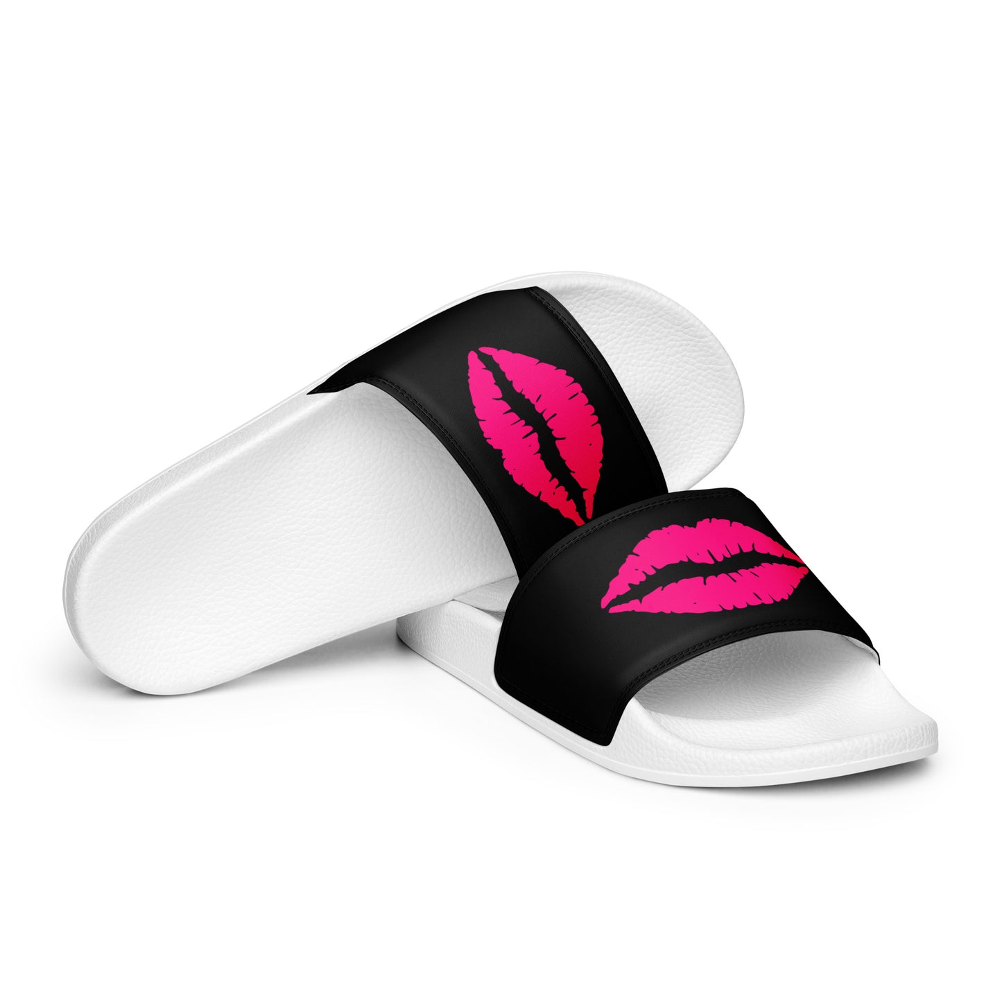 "Pink Lips" Women's slides